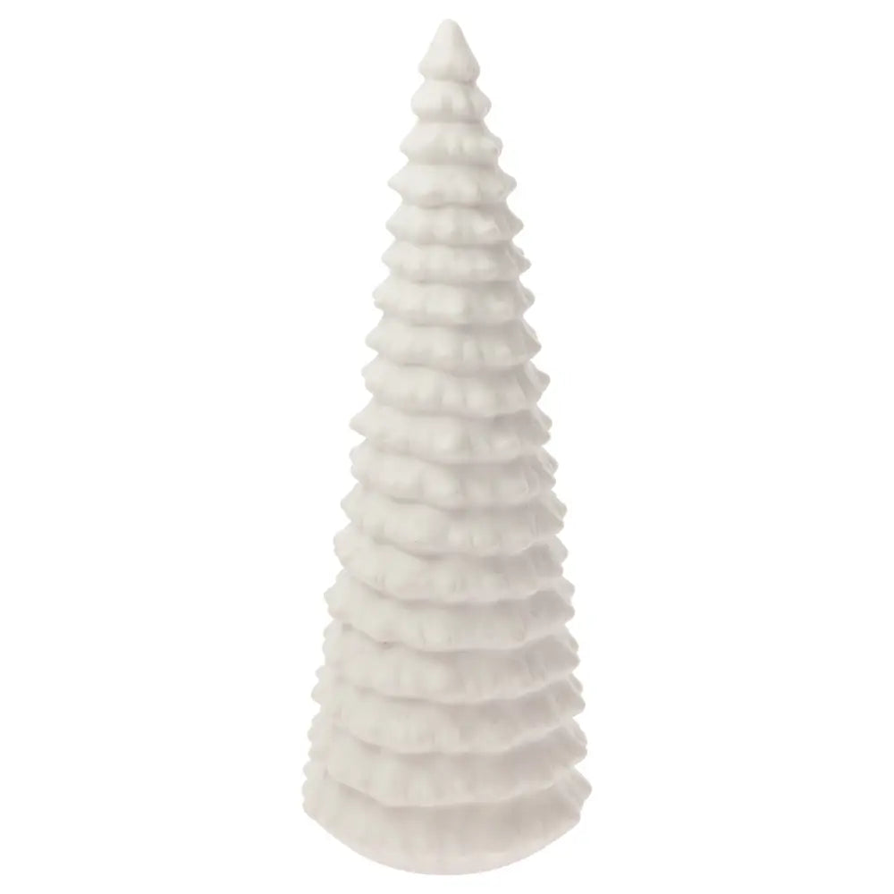 White Ceramic Led Christmas Tree