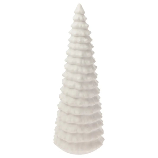 White Ceramic Led Christmas Tree