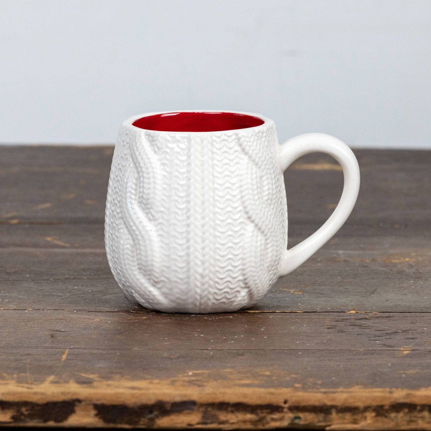 Cream Sweater Mug