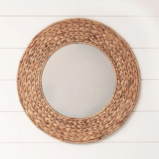 Round Hyacinth Mirror