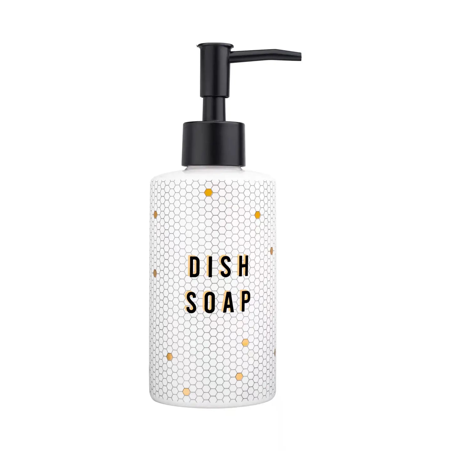 8.5oz Honeycomb Tile Dish Soap Dispenser