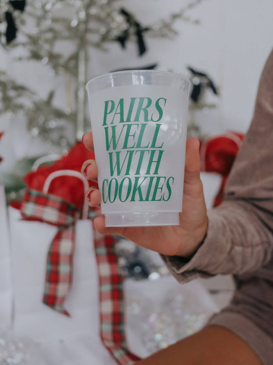 Pairs Well With Cookies Frosted Cup
