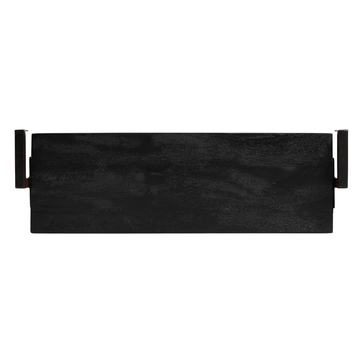 Phantom Solid Wood & Iron Wall Mounted Shelf for Living room