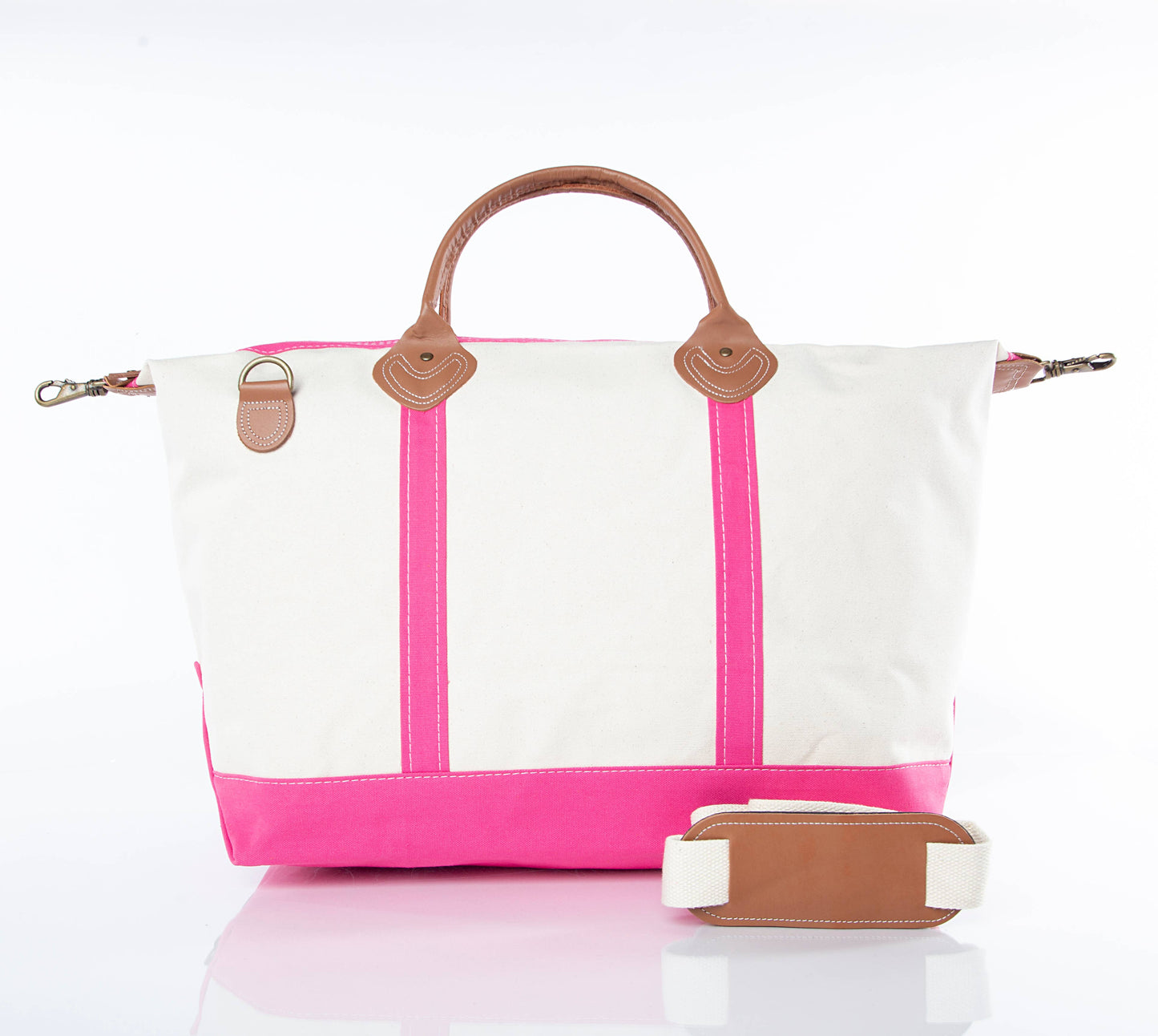 Weekender Canvas Travel Bag – Green