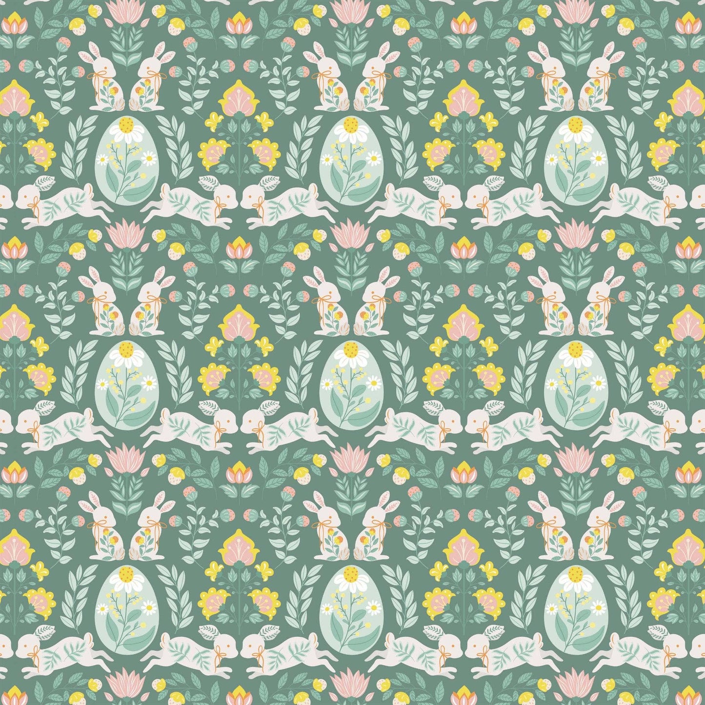 Beau Bottles Spring Folk Bunnies- Champagne Collection