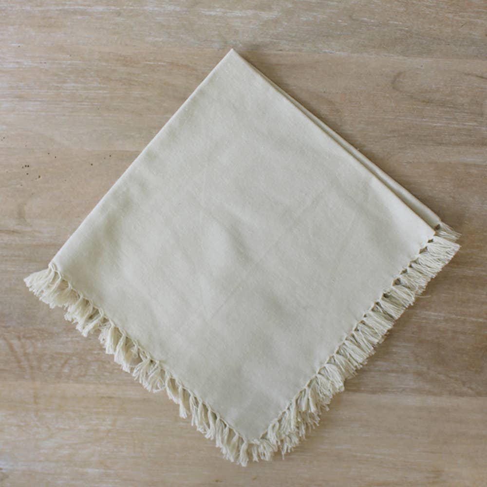 Fringe Napkin In Oat