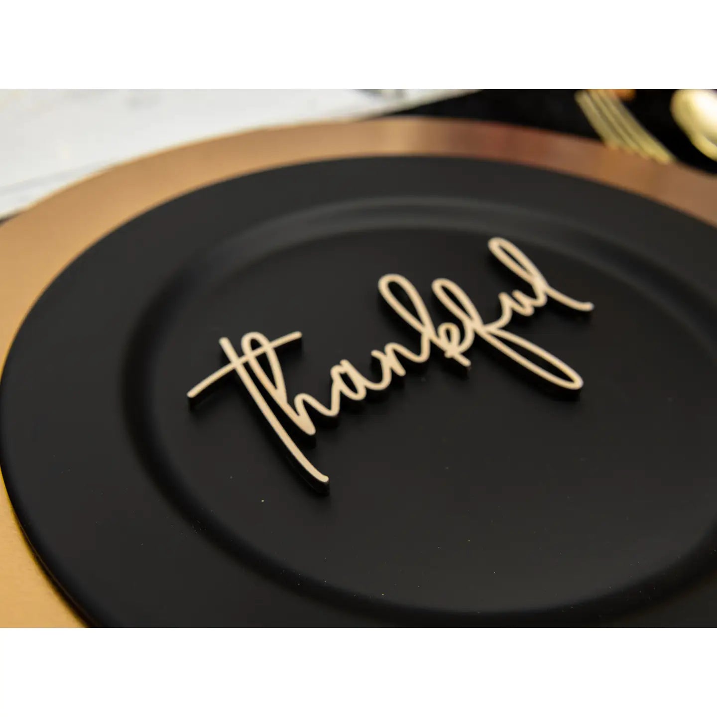 Thankful Place Card Settings