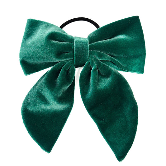 Beau Bottles – Green Velvet Bottle Bow