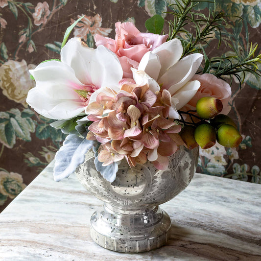 Park Hill Collection Magnolia and Hydrangea Mixed Bouquet
