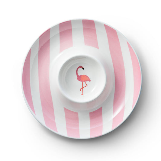 Jill Zarin Flamingo Chip & Dip