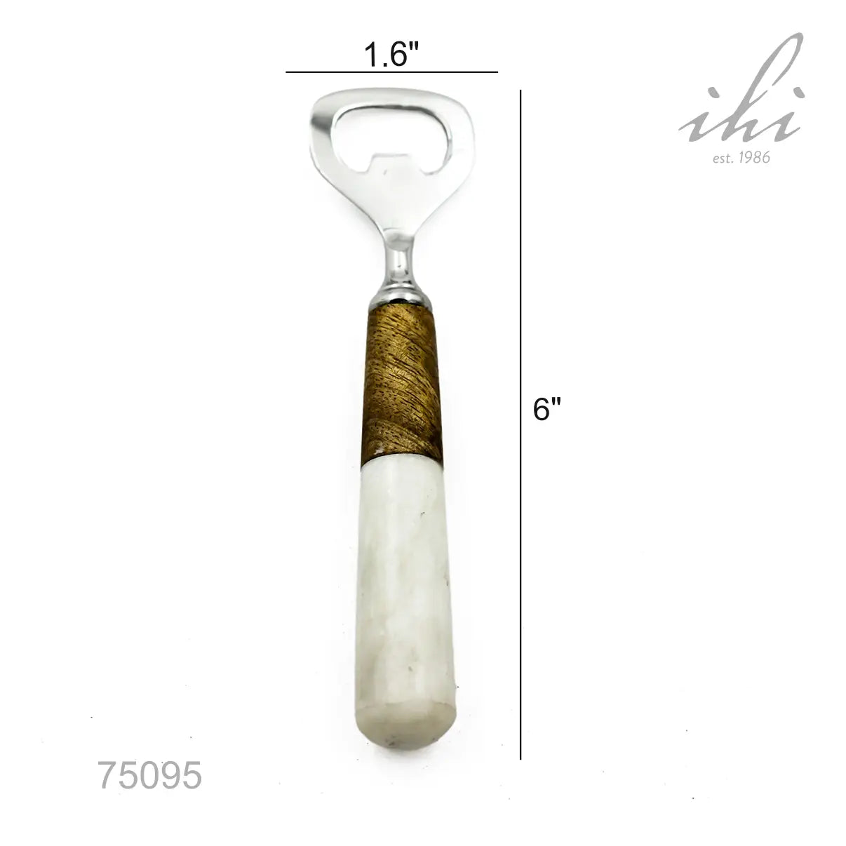 Wood & Marble Bottle Opener