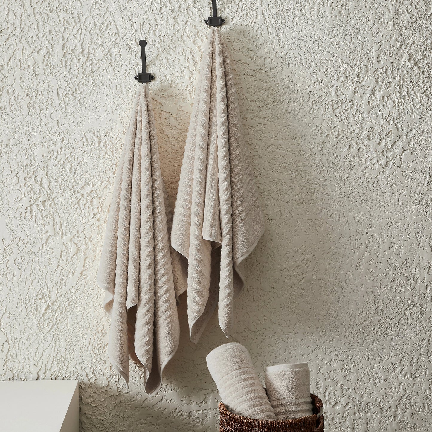 Cotton Bath Towel Set- Dune