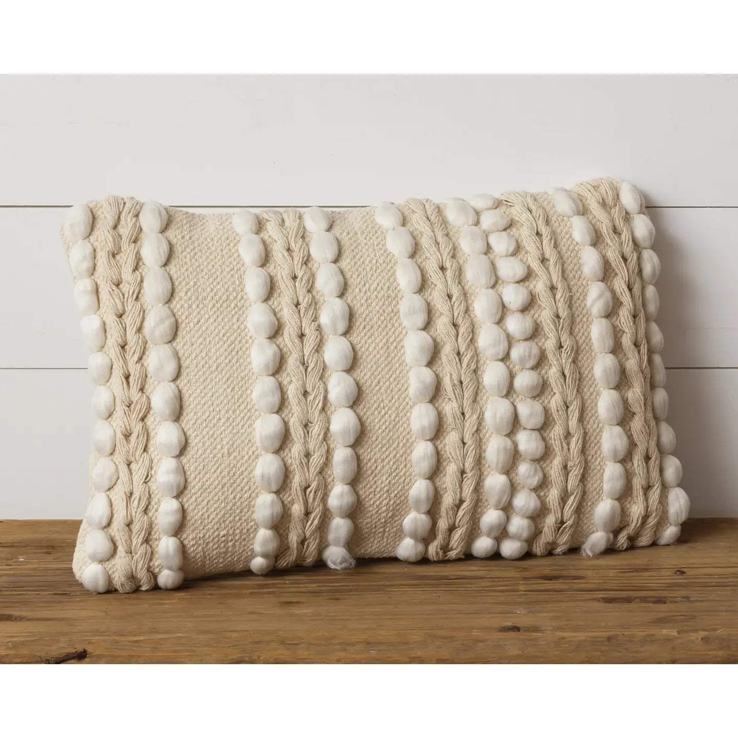 Cream Bubble Pillow