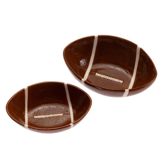Football Fever Ceramic Condiment Bowl Set – Set of 2