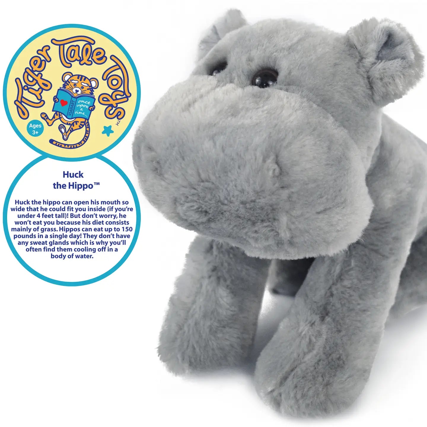 Huck the Hippo Plush