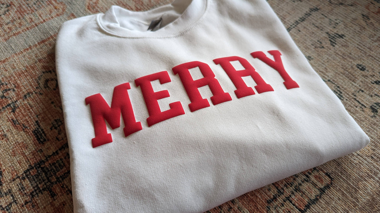 Merry Holiday Crewneck Sweatshirt