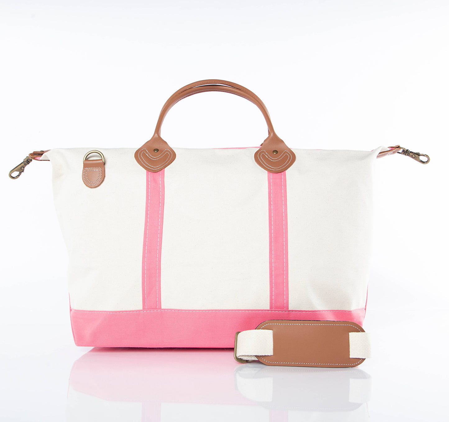 Weekender Canvas Travel Bag – Black