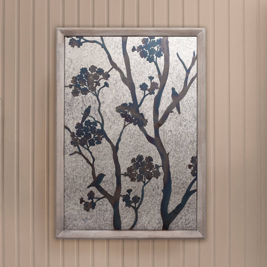 Paloma Antique Mirror Weathered Oak