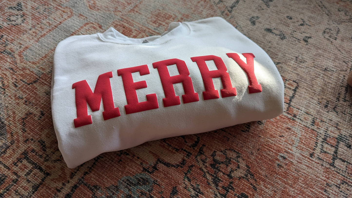 Merry Holiday Crewneck Sweatshirt