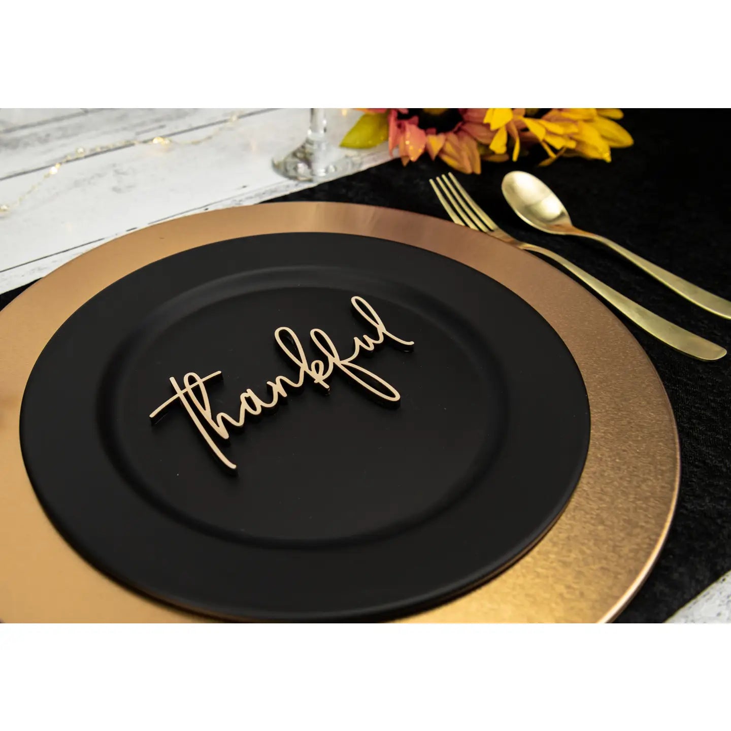 Thankful Place Card Settings