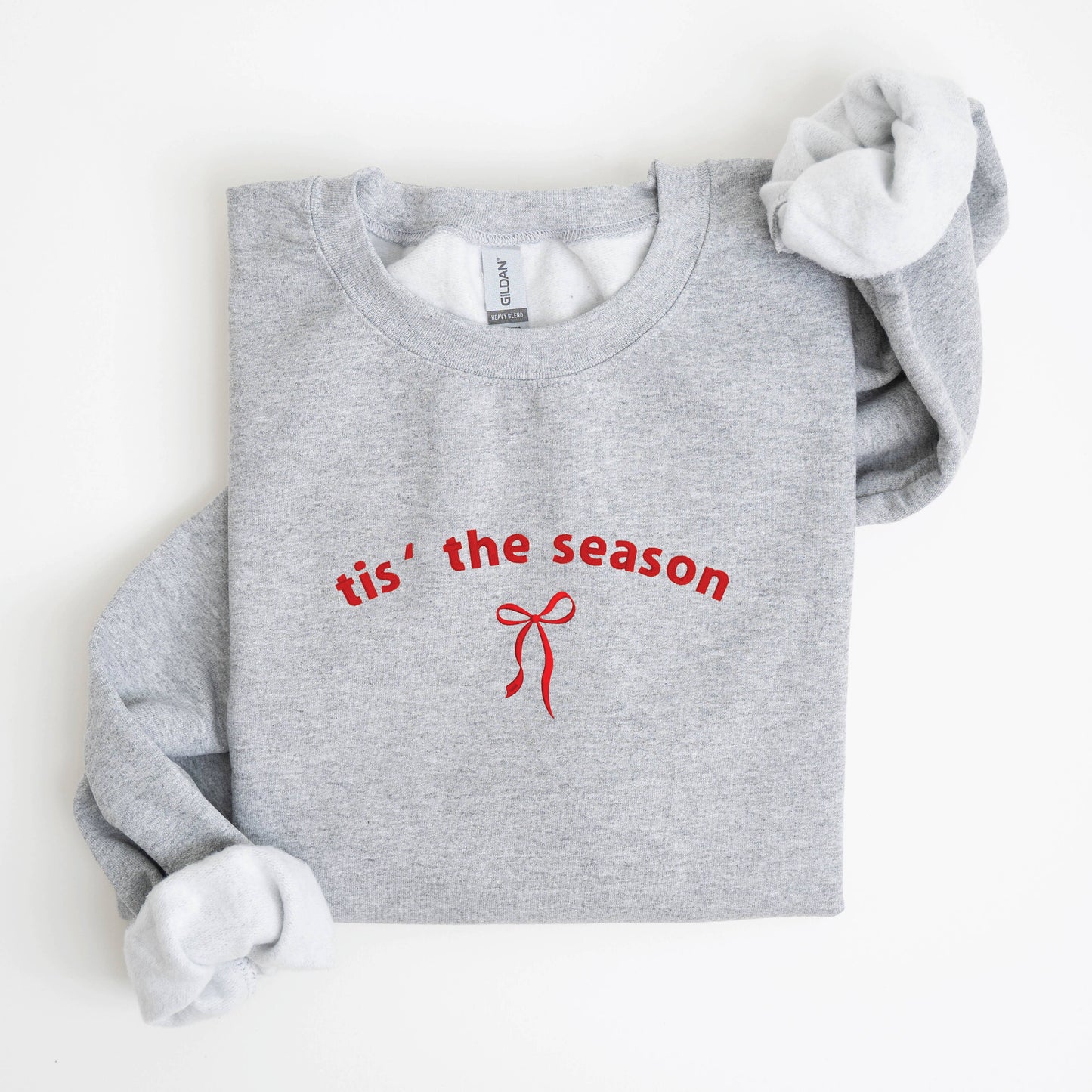 Embroidered Christmas Sweatshirt