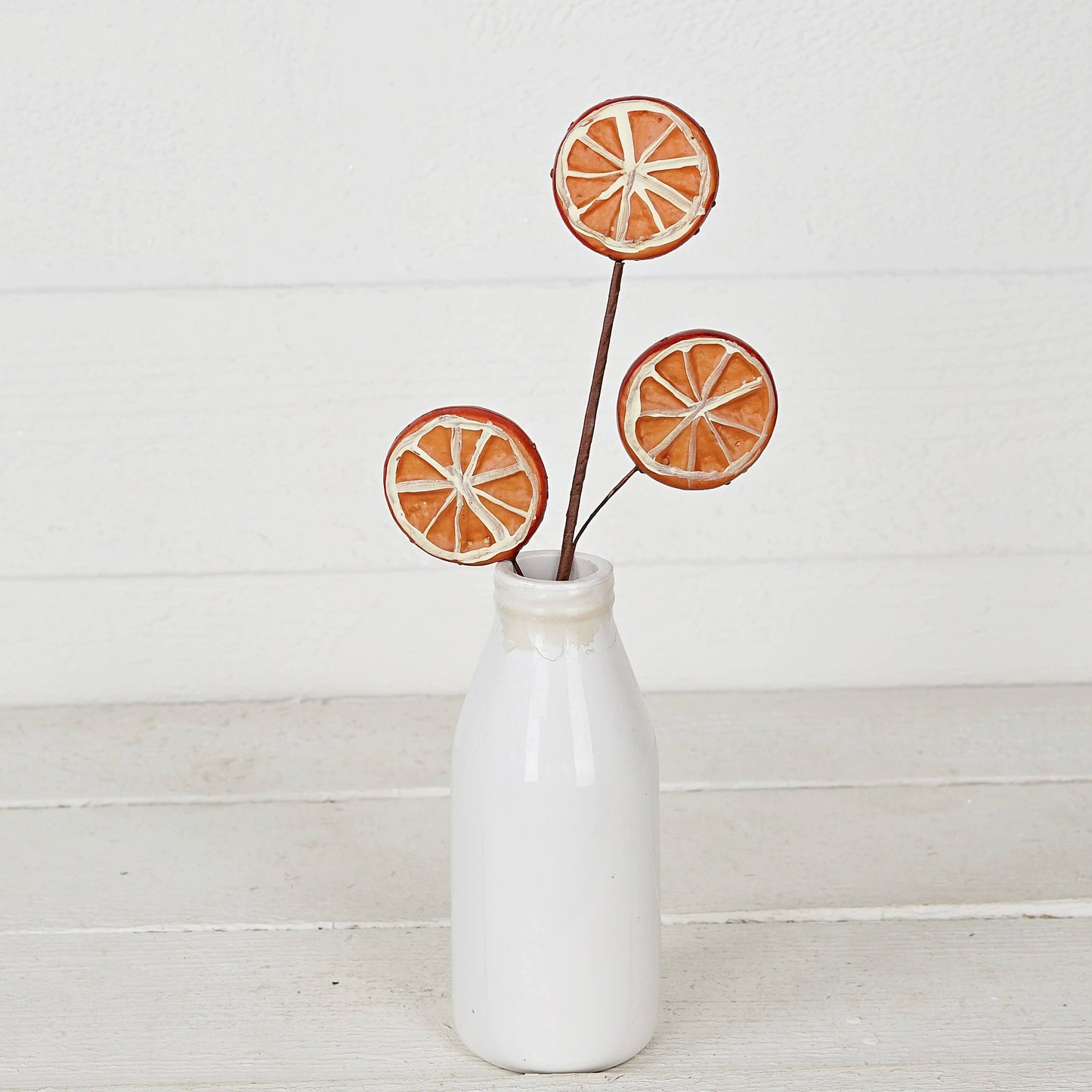 Faux Orange Slice Pick (12”)