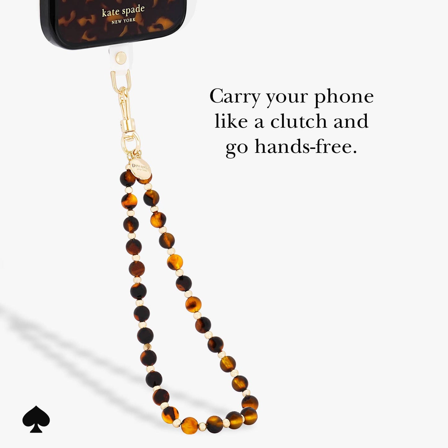 Kate Spade - Tortoise Phone Charm