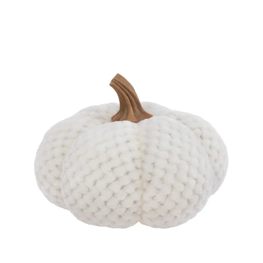 Cream Plush Pumpkin