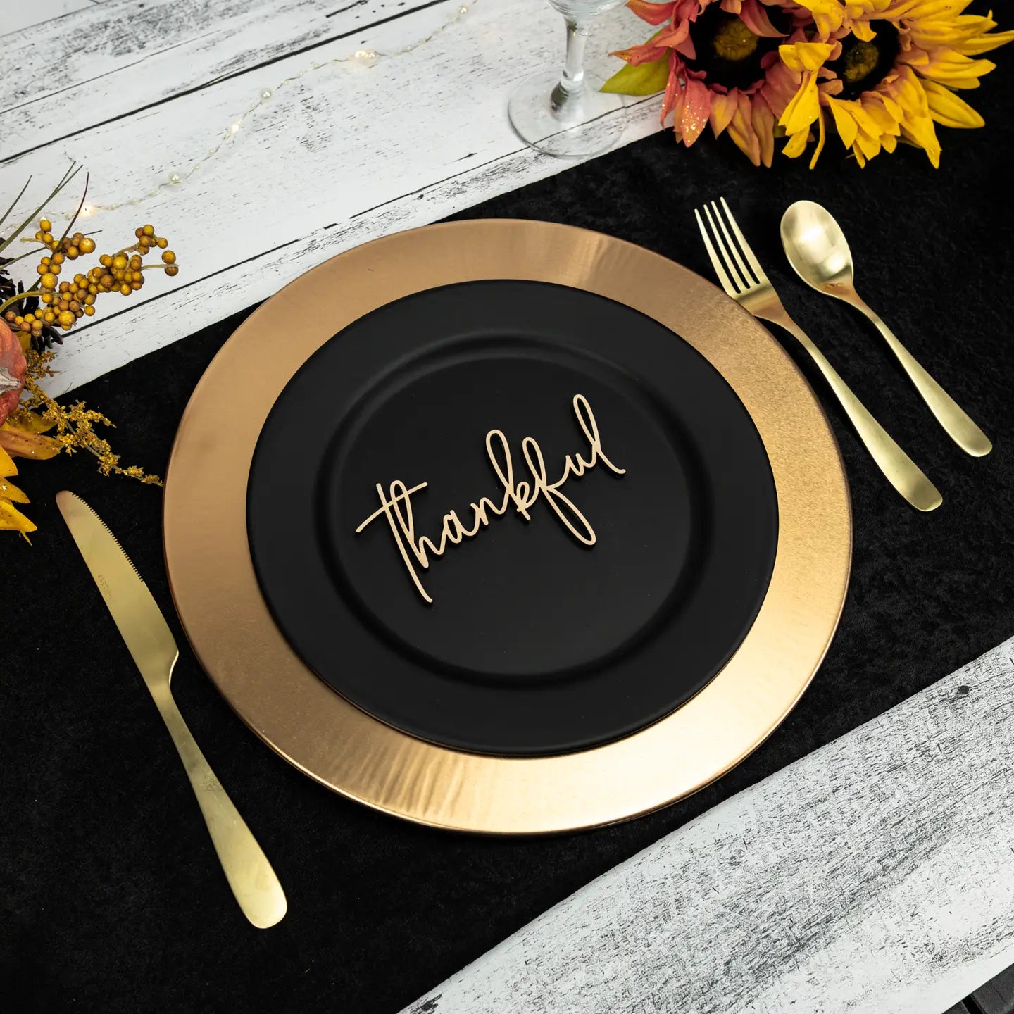 Thankful Place Card Settings